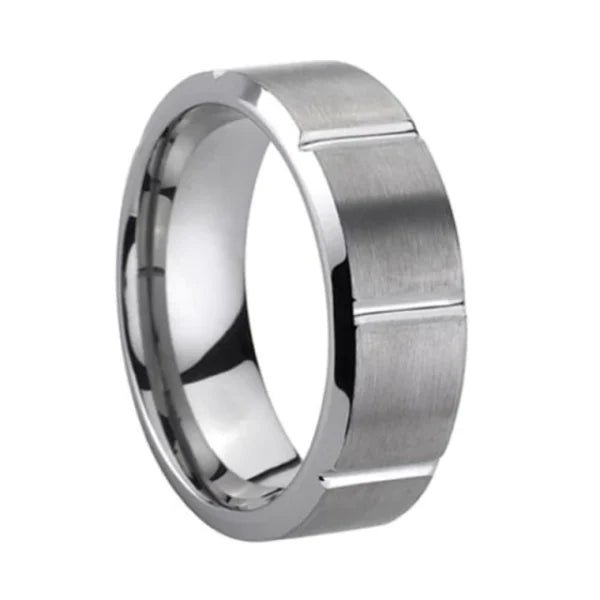 8mm simple stainless ring egr057 featured img