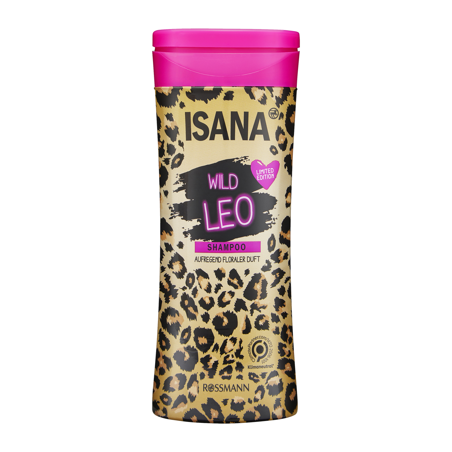 ISANA Wild Leo Limited Edition Shampoo | Strengthening Hair Shampoo with Exotic Fragrance | Nourishing & Refreshing Formula for All Hair Types