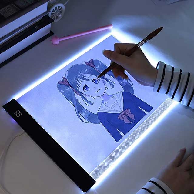 A4 LED Light Pad for Diamond Painting – USB Powered Light Board for Drawing, Tracing & Art Projects | Ultra-Thin Digital Graphics Tablet