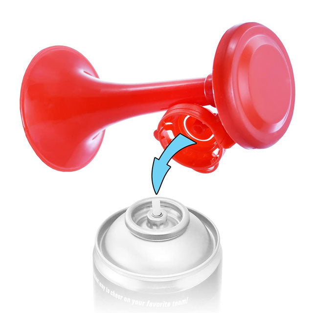 AAB Aerosol Horn – Ultra Loud Compressed Air Fanfare, Gas & Air Horn for Football, Vuvuzela & Party Events