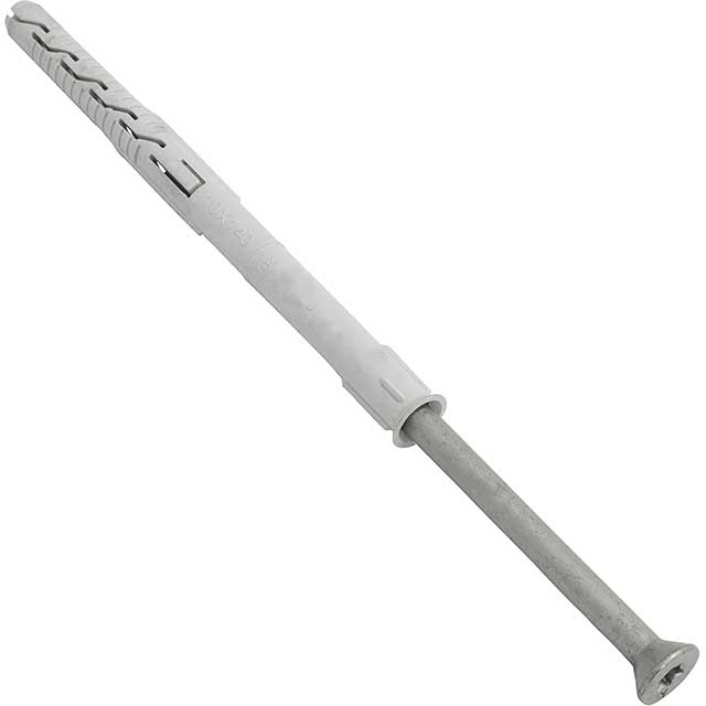 AERZETIX Plastic Dowels Ø10×140 mm