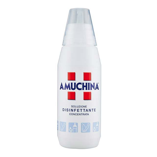 AMUCHINA 500ML Powerful Multi-Surface Disinfectant & Sanitizer – Ultimate Germ & Virus Killer for Home, Office, & Healthcare Use