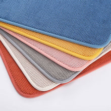 Tapis égouttoir en microfibre absorbante – Tapis de séchage antidérapant et résistant à la chaleur pour placards de cuisine