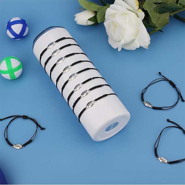 Adjustable Braided Sports Rope Bracelet