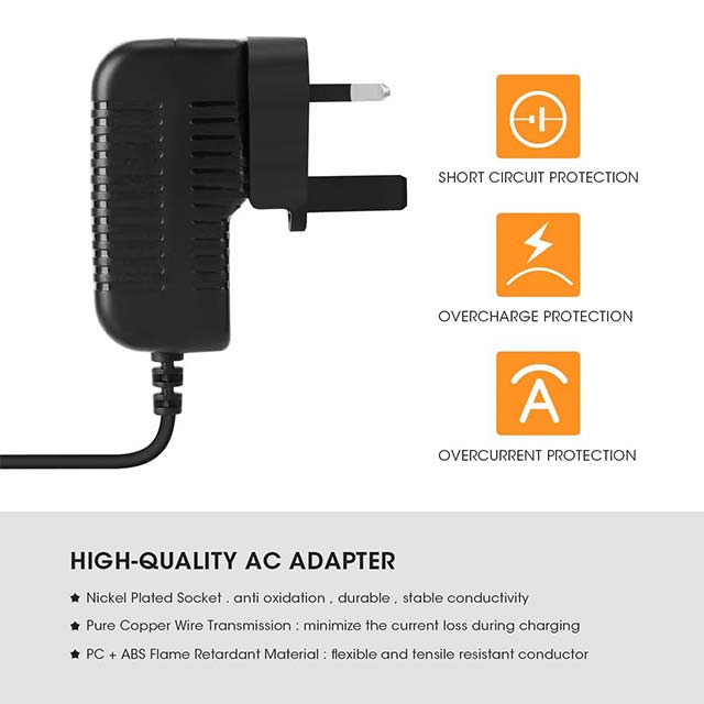 Aieve AA Battery Eliminator – Replace 2 AA Batteries with a Power Supply Adapter for LED Fairy Lights, Thermostats, Table Lamps, Motion Sensor Trash Cans, Clocks & Wireless Electronics