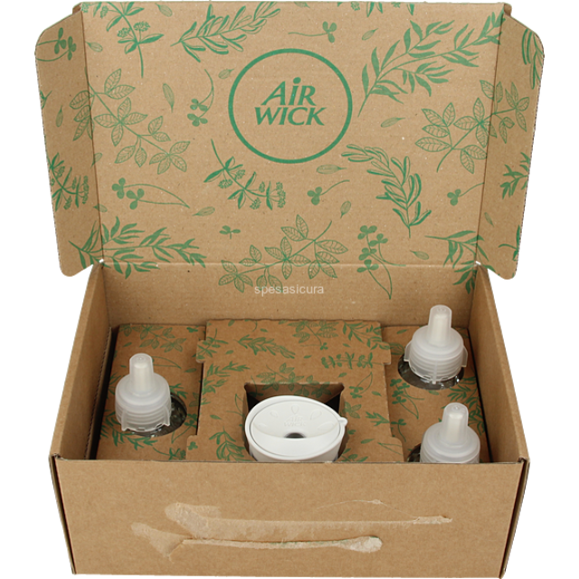 Air Wick Pure Linen Scent (3) Refill – Compatible with (1) Electric Diffuser, Long-Lasting Fresh Fragrance