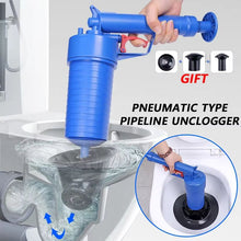 Pistolet déboucheur à air comprimé – Plongeur à pompe manuelle haute pression – Déboucheur haute performance pour toilettes, éviers et canalisations d'égout