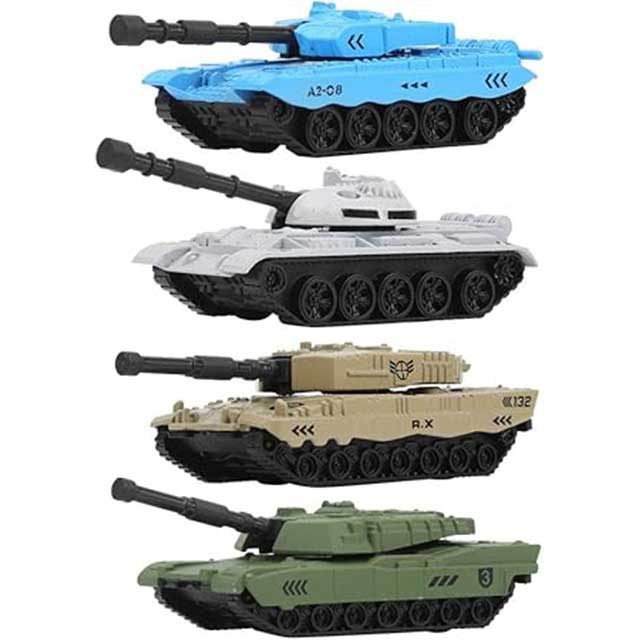 Alloy Mini Military Tank Toy for Boys