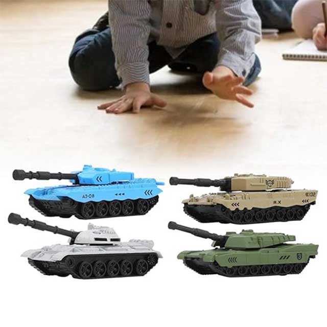 Alloy Mini Military Tank Toy for Boys