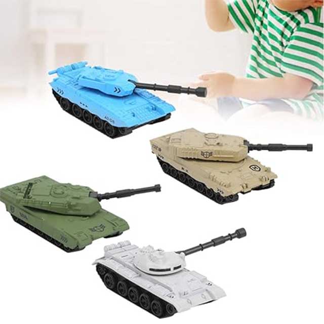 Alloy Mini Military Tank Toy for Boys