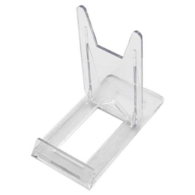 Artliving Two-Part Adjustable Clear Acrylic Display Stand Easel – Set of 6 Versatile Art & Retail Display Solutions