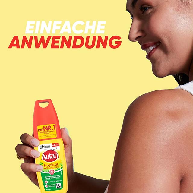 Autan Tropical Mosquito Repellent Pump Spray – 100ml for Body & Face ProtectionThis title includes primary keywords like "Autan Tropical," "Mosquito Repellent," "Pump Spray," as well as details like "100ml" and "Body & Face Protection" to help improve search engine visibility.