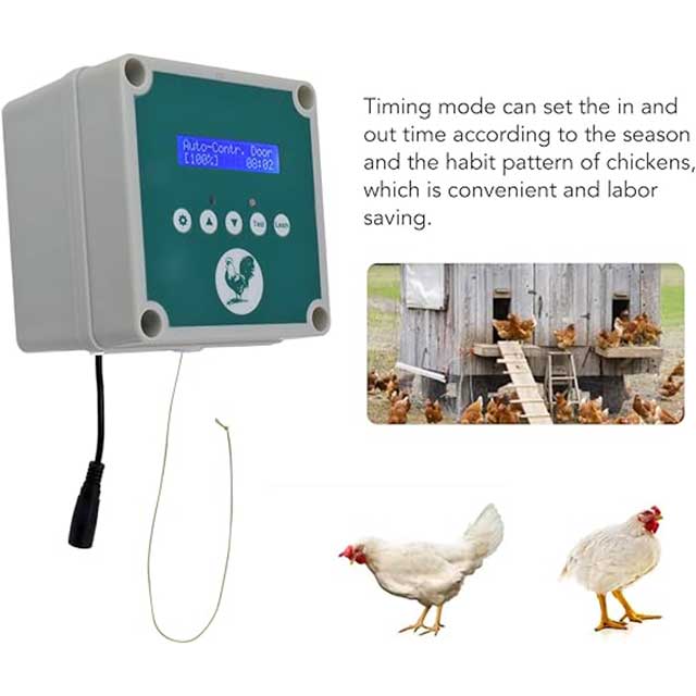 Automatic Chicken Coop Door Remote Control
