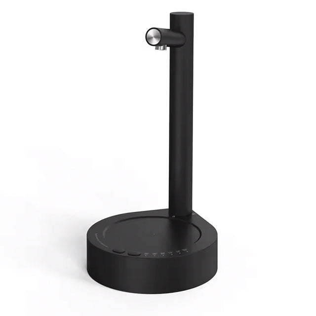 Automatic White Electric Water Bottle Dispenser – Smart USB Rechargeable Pump for 5-Gallon & Universal Bottles | 7-Level Adjustable Desktop Water Dispenser