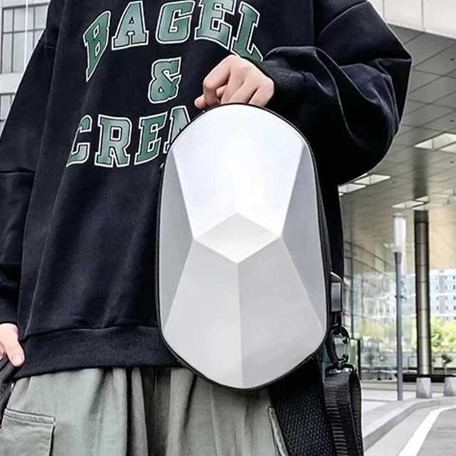 BANGE Pattern Chest Bag – Stylish Waterproof Sling Bag for Men