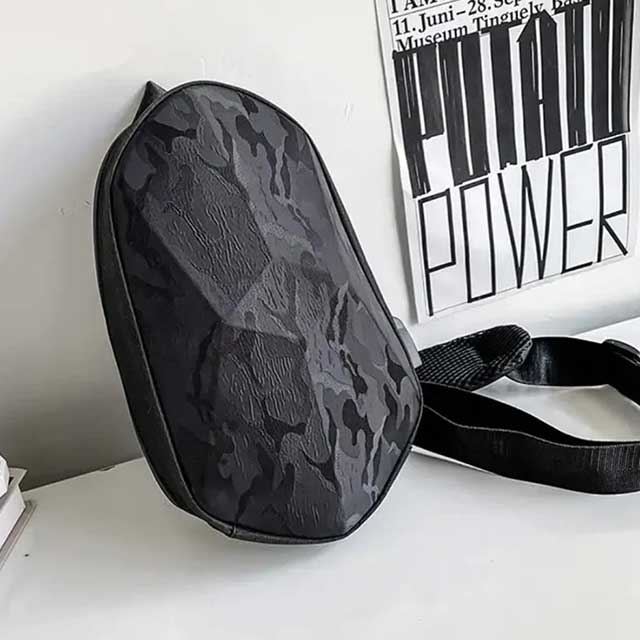 BANGE Pattern Chest Bag – Stylish Waterproof Sling Bag for Men