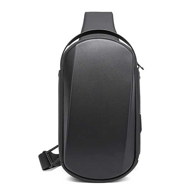 BANGE Waterproof Chest Bag – Anti-Theft Sling Crossbody Bag for Men & Women