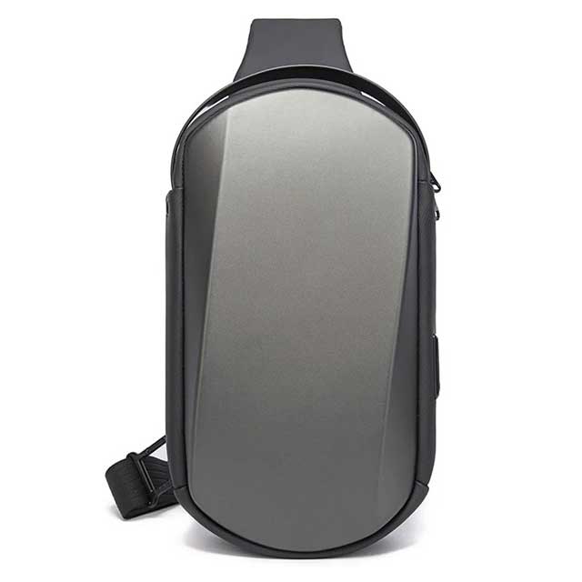 Sac de poitrine étanche BANGE – Sac bandoulière antivol pour hommes et femmes