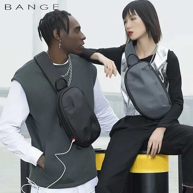 BANGE Waterproof ChestBag – Durable Sling Crossbody Bag for Travel, Work & Outdoor Use