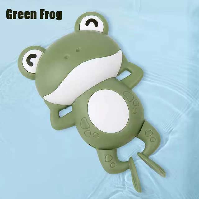 Baby Bath Toys – Cute Clockwork Swimming Turtle & Whale Water Toys for Kids’ Bath, Pool & Beach Play