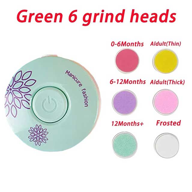 Baby Electric Nail Trimmer – Newborn Nail Care Kit with Safe Nail Filer & Clippers | Gentle Manicure Set for Babies & Kids