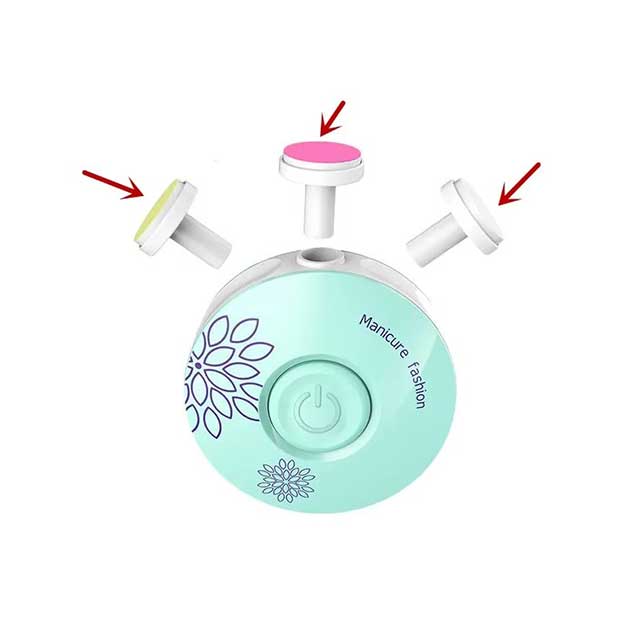 Baby Electric Nail Trimmer – Newborn Nail Care Kit with Safe Nail Filer & Clippers | Gentle Manicure Set for Babies & Kids