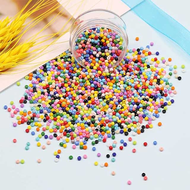 Bala&Fillic 2mm Nearly Uniform Glass Seed Beads