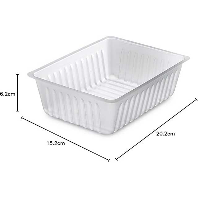 Barquettes Plastique 500 cc