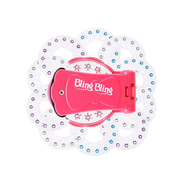 Bling Diamond Hair Styling Kit & DIY Crystal Paste Tool – Ultimate Drill Stickers Machine for Mobile Phone Shell Decor