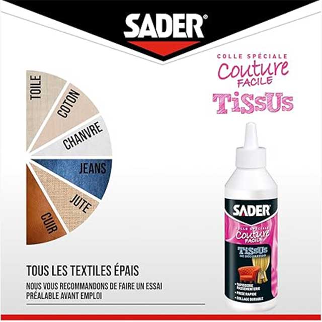 Bostik 242291 Easy Sewing Fabric Glue 250ml