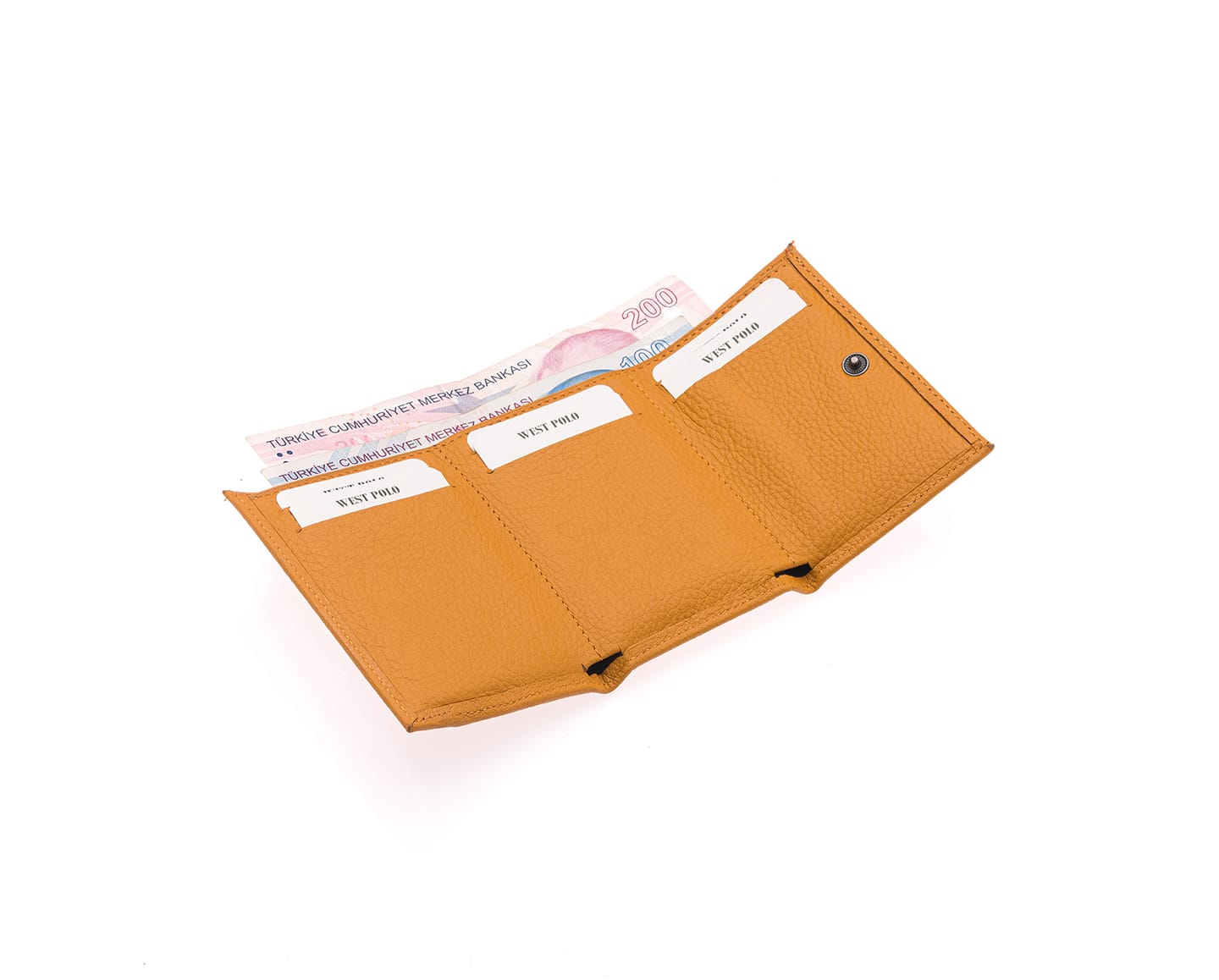 Portefeuille unisexe en cuir véritable Westpolo (2732)