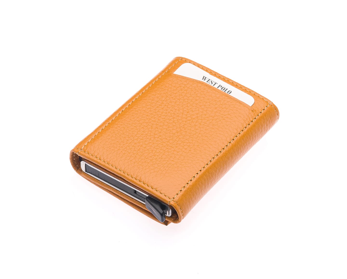 Westpolo Safari Large Card Holder Genuine Leather Unisex Mechanism Wallet (5550)