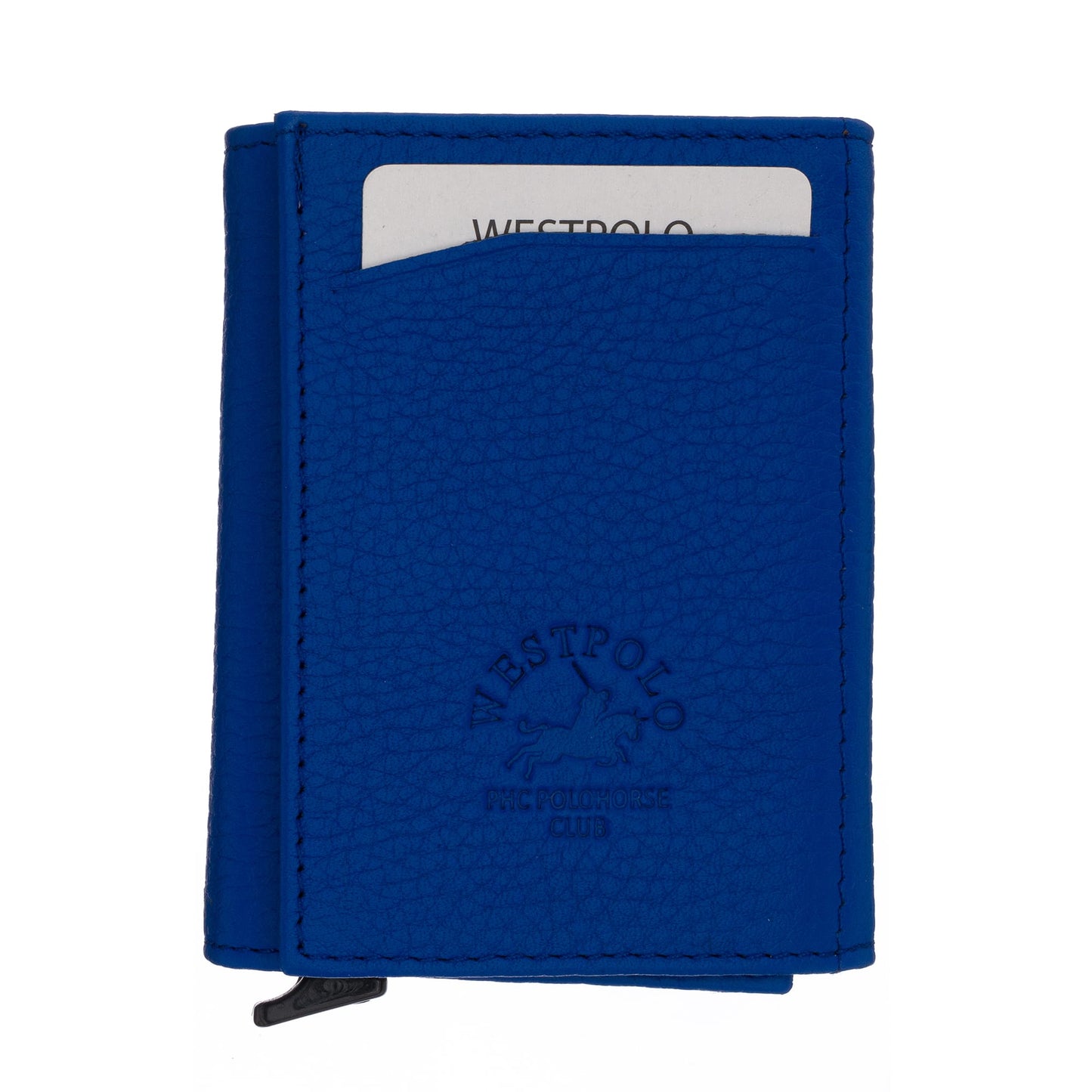 Westpolo Safari Large Card Holder Genuine Leather Unisex Mechanism Wallet (5550)