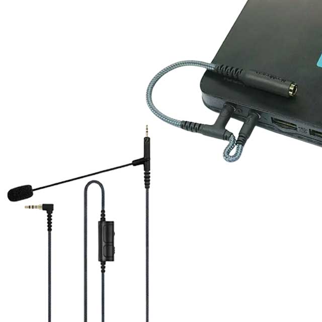 Cable Boom Microphone with Volume Control – Gaming Mic for PlayStation PS4, Xbox One & PC – Model PC518 150