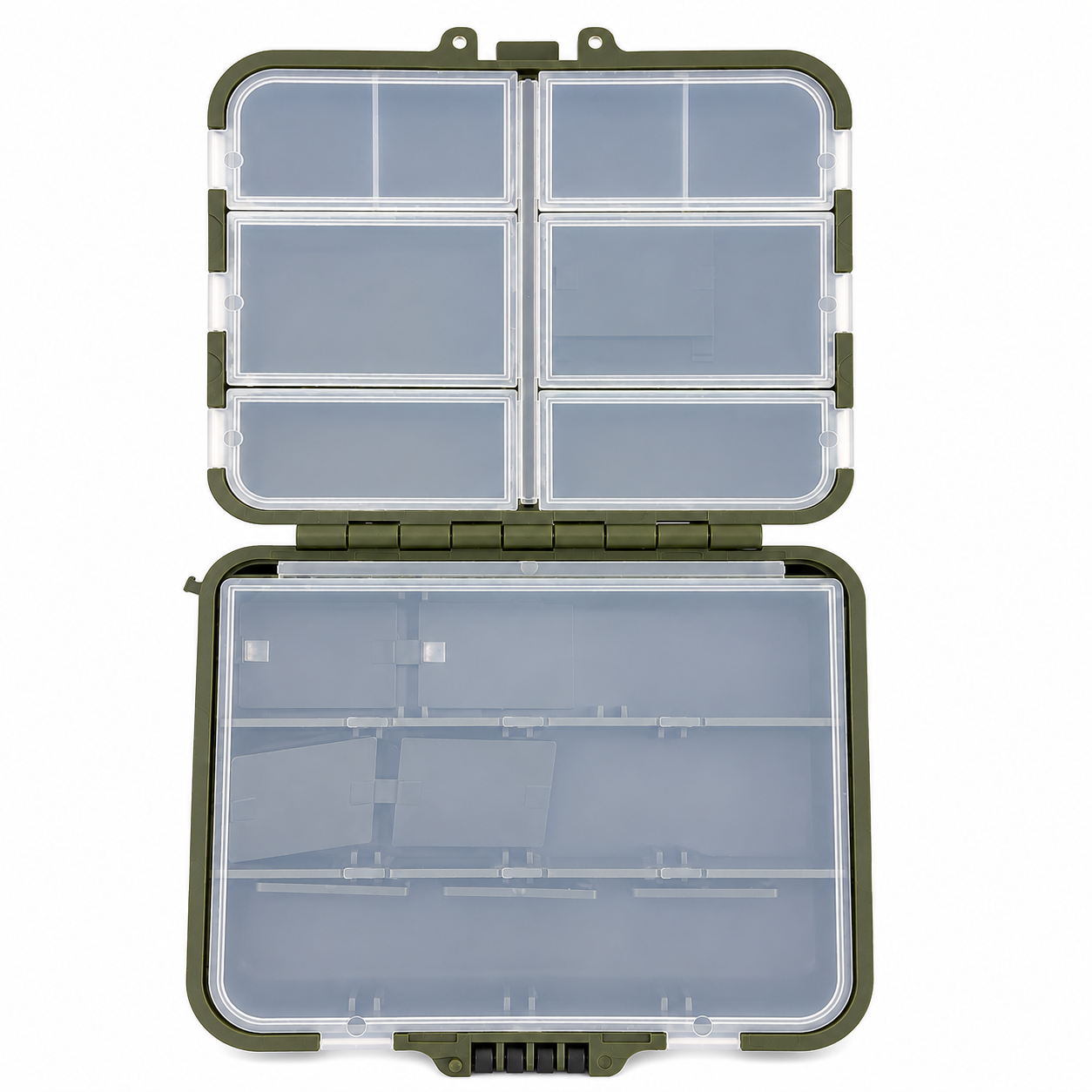 SEO Title: Portable Waterproof Fishing Tackle Box Organizer – Multi-Compartment Storage Case for Hooks, Lures & Accessories