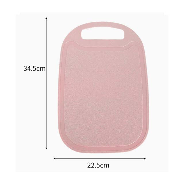 Non-Slip Multicolor Plastic Chopping Board – Durable Cutting Board for Fruits & Vegetables, Kitchen Accessories