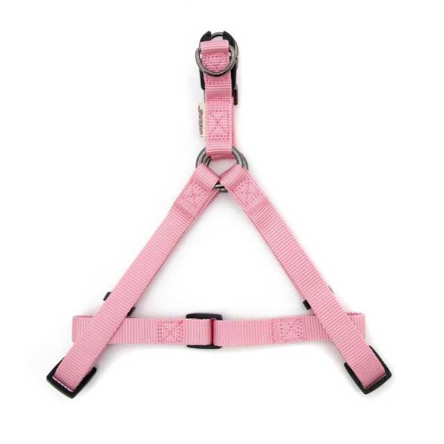 Classic Pink Dog Harness – Adjustable, Durable & Comfortable Pet Accessory for Small & Medium Dogs