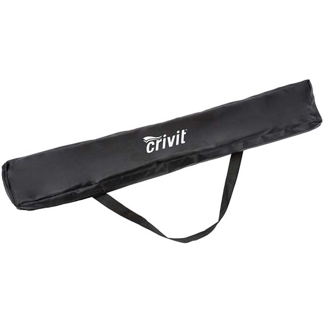 Crivit Aluminium Telescopic Rod Holder – Adjustable Fishing Rod Stand & Feeder Holder