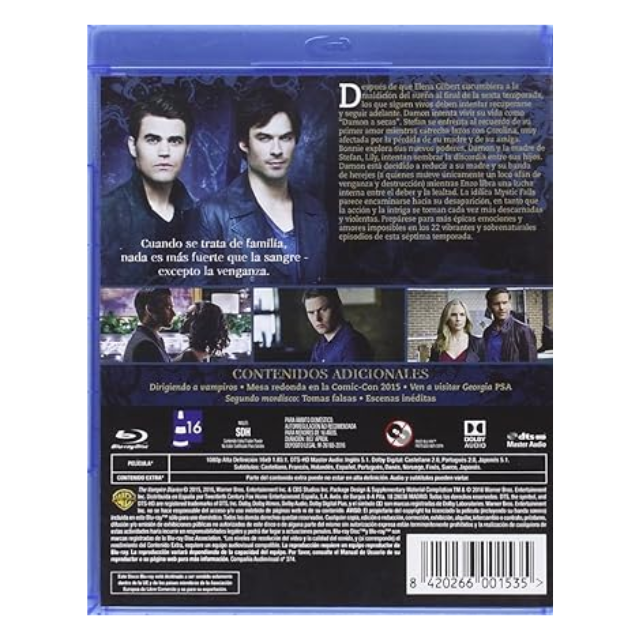 Crónicas Vampíricas Temporada 7 DVD