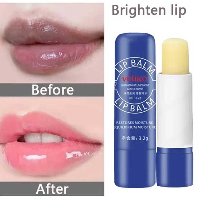 Dark Lip Balm for Lightening Melanin – Exfoliating Lip Mask & Moisturizing Gloss Oil for Smooth, Pink Lips