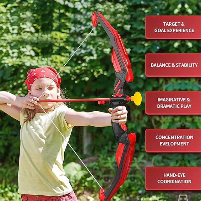 Doloowee LED Kids Bow and Arrow Set