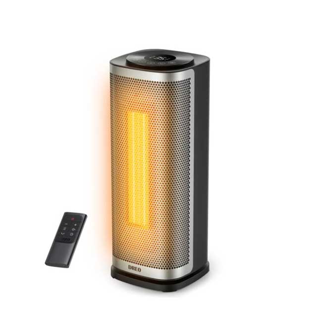 Dreo Solaris Slim H2 Space Heater – Energy Efficient, Sleek Home & Office Heating Solution