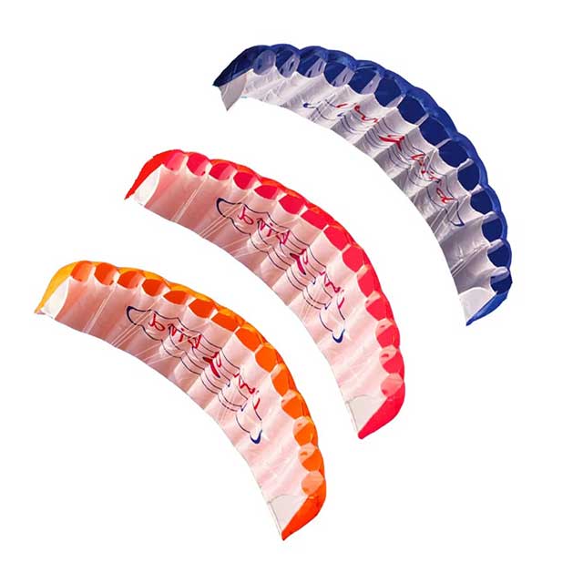 Dual Line Stunt Parafoil Kite – Rainbow Power Sports Kite for Beginners & Beach Fun