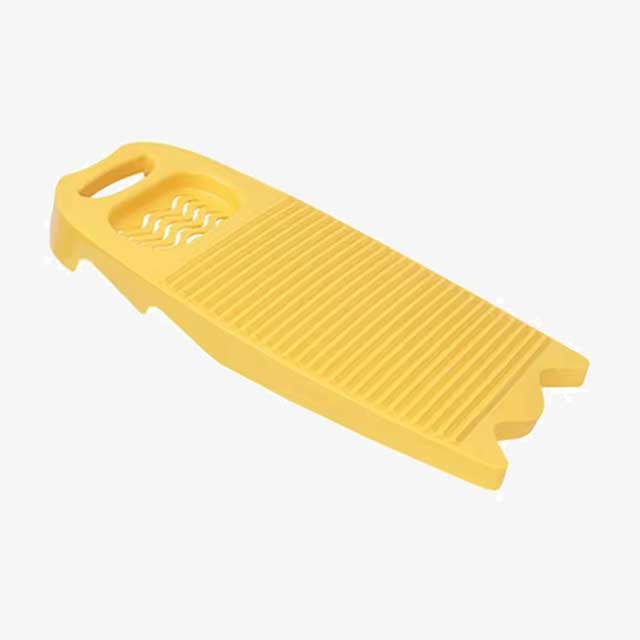 Durable Large Hand Wash Plastic Washboard with Non-Slip Laundry Board & Soap Trough – Essential Household Clothes Cleaning Tool
