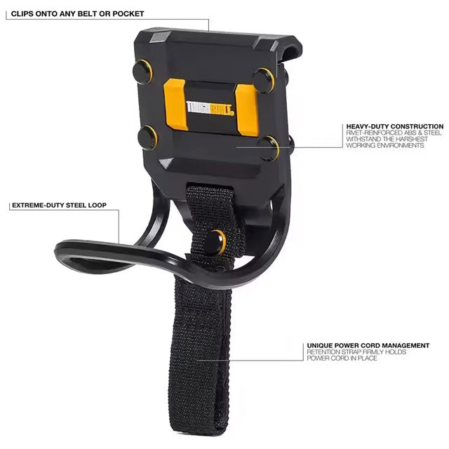 Durable TB-52 Hanging Hammer Tool – Separate Type with Black Handle & Waist Mount Accessory