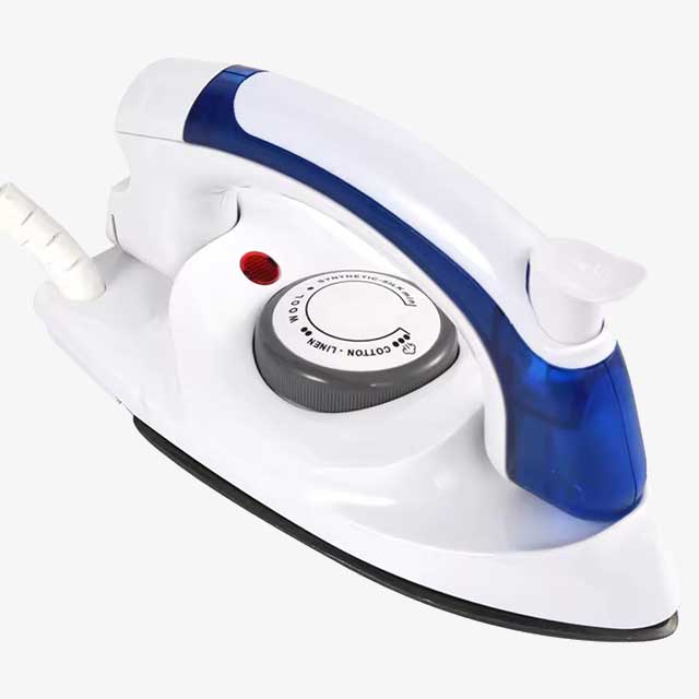 700W Electric Steam Iron Handheld Flatiron – Temperature Control for Home & Travel, 110V/220V