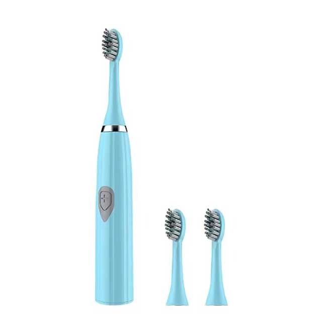 Electric Toothbrush for Adults – Soft DuPont Bristles, Portable Battery Powered, IPX6 Waterproof, Intelligent Oral Care