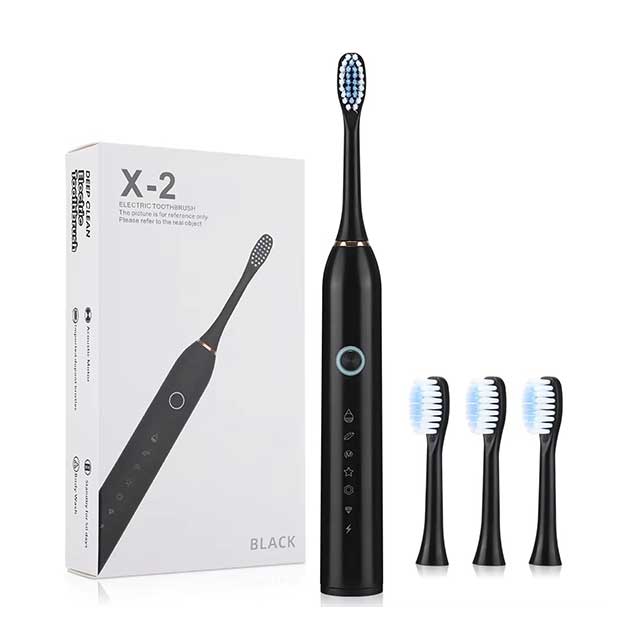 Electric Toothbrush with 6 Cleaning Modes – Type-C Rechargeable, Teeth Whitening Dental Cleaner, IP67 Waterproof Oral Care