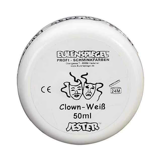 Eulenspiegel 500507 Clown White Fat