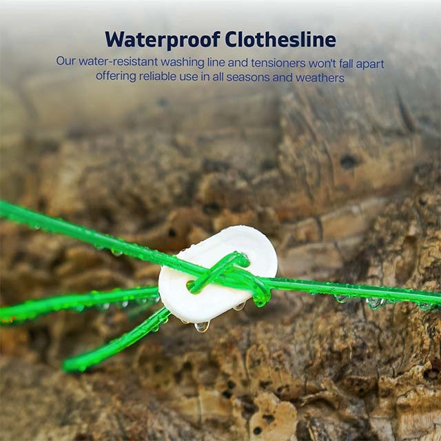 Extra Strong Heavy Duty PVC Steel Core Washing Line – Durable, Weather-Resistant Outdoor Laundry & Clothes Drying Rope